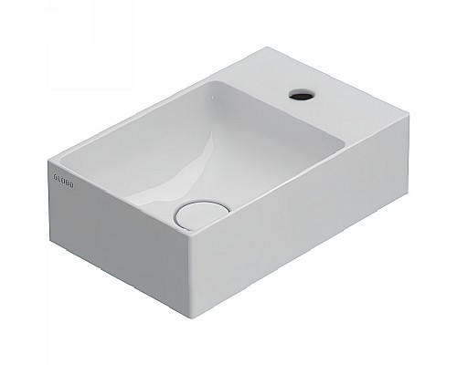 Раковина Globo T-Edge 40 R B6R40BI*1 Белая глянцевая