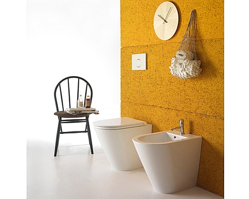 Унитаз Globo Forty3 FO002.BI приставной без сиденья