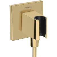 Шланговое подключение Hansgrohe FixFit E Полированное золото