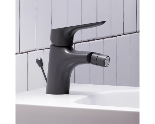 Смеситель для биде Damixa Jupiter 770240300 Черный матовый