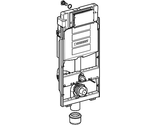 Инсталляция Geberit GIS 461.311.00.5 для унитаза без клавиши смыва