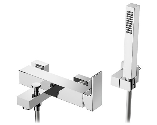 Смеситель для ванны Gattoni Kubik 2500/25C0 Хром