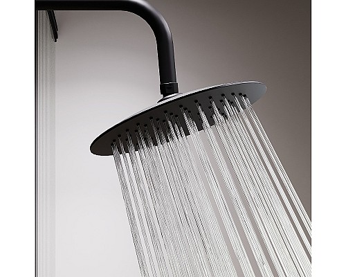 Верхний душ Damixa Scandinavian Pure 936050300 Черный матовый