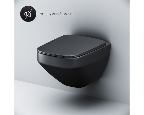 Комплект унитаза с инсталляцией AM.PM Inspire V2.0 Черный матовый с сиденьем Микролифт с Черной глянцевой клавишей смыва с гигиеническим душе?