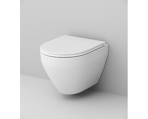 Комплект унитаза с инсталляцией AM.PM Spirit V2.0 FlashClean IS47031.701700 с сиденьем Микролифт и клавишей смыва Никель матовый