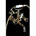 Смеситель для ванны Boheme Royal Cristal 293-Royal/CRST black Золото