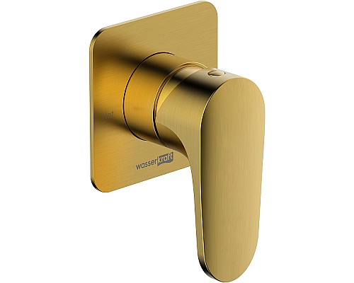 Смеситель для душа WasserKRAFT Havel 3651 Золото матовое