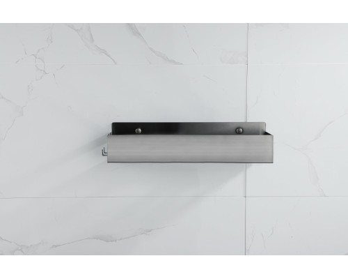 Металлическая полка Boheme Q 10965-GM Оружейная сталь