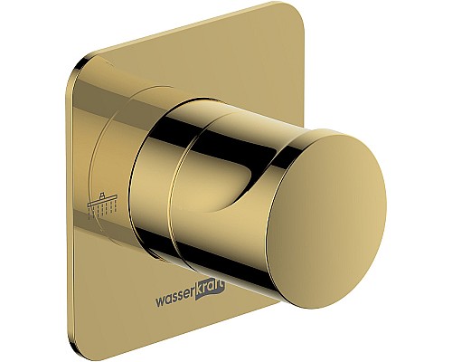 Переключатель потоков WasserKRAFT Neckar A277 Золото глянцевое