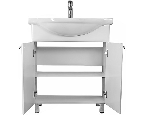 Тумба под раковину Style Line Канна 75 ЛС-00002283 Белый глянец