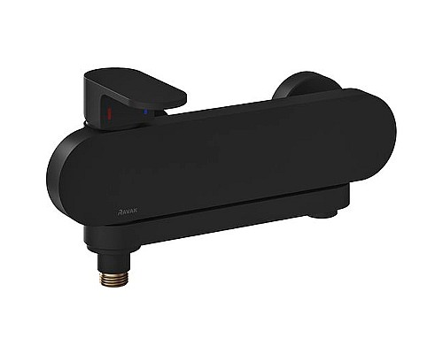 Смеситель для ванны Ravak Chrome CR 022.20BL X070431 Черный матовый