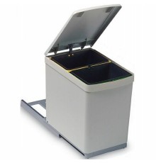 Система сортировки мусора Alveus Albio 10 2x7.5 L Серая