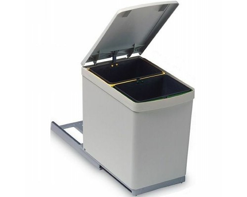 Система сортировки мусора Alveus Albio 10 2x7.5 L 1090332 Серая