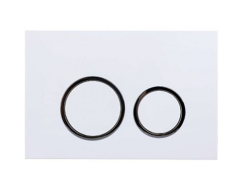 Клавиша смыва Esbano KRG-11GW ESINKRG11GW Белая глянцевая