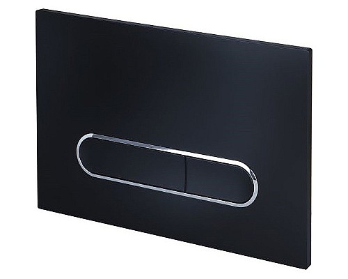 Клавиша смыва Esbano OVL-17MB ESINOVL17MB Черная матовая