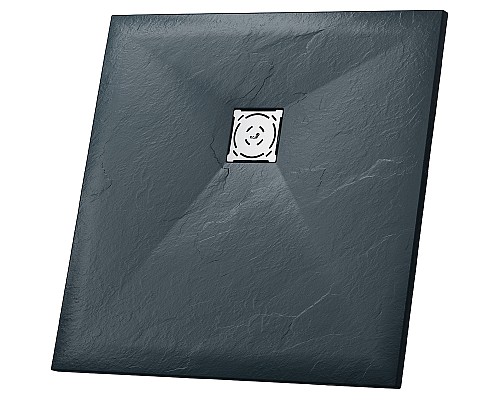 Душевой поддон из искусственного камня RGW Stone Tray ST-G 75x75 16152075-02 Графит