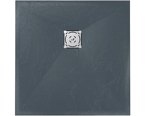 Душевой поддон из искусственного камня RGW Stone Tray ST-G 75x75 16152075-02 Графит