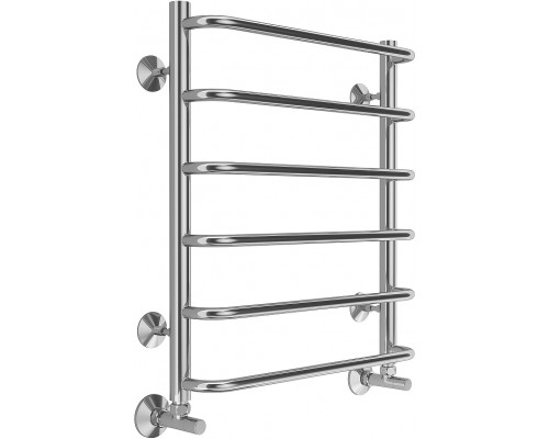 Водяной полотенцесушитель Terminus Стандарт П6 500x600 4670078530332 Хром, нижнее подключение, G 1/2" ВР