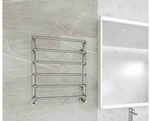 Водяной полотенцесушитель Terminus Стандарт П6 500x600 4670078530332 Хром, нижнее подключение, G 1/2" ВР