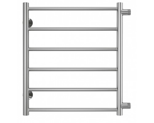 Водяной полотенцесушитель Terminus Аврора П6 500х600 бп500 4670078529886 Хром, боковое подключение, G 1" НР