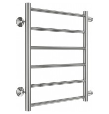 Водяной полотенцесушитель Terminus Аврора П6 500х600 бп500 4670078529886 Хром, боковое подключение, G 1" НР