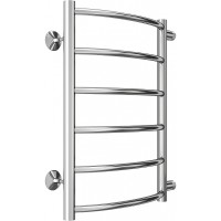 Водяной полотенцесушитель Terminus Классик П6 400х600 бп500 4670078530196 Хром, боковое подключение, G 1" НР