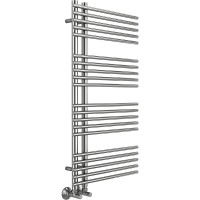 Водяной полотенцесушитель Terminus Астра П20 70х1000 4670078530493 Хром, нижнее подключение, G 1/2" ВР, с комплектом вентилей