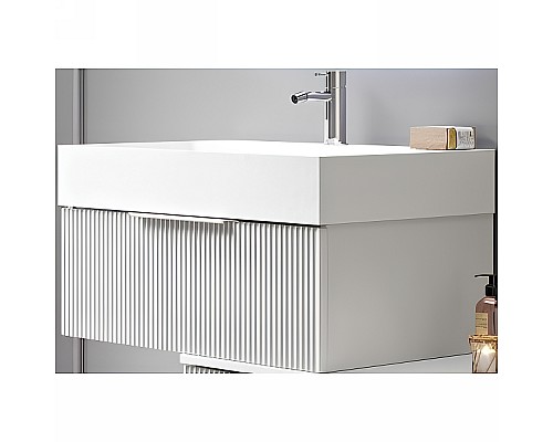 Тумба под раковину Cezares Premium 70 55436 подвесная Bianco opaco