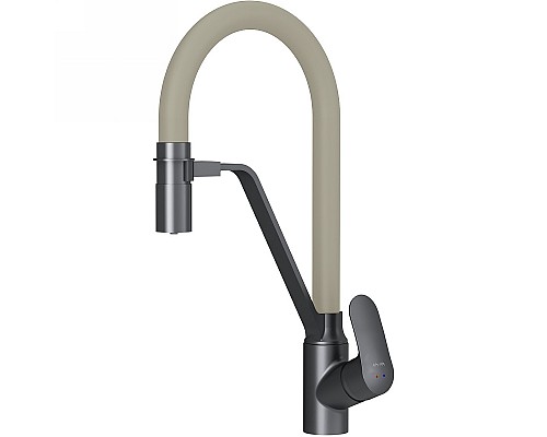 Смеситель для кухни AM.PM Like F8007826 Черный матовый Бежевый