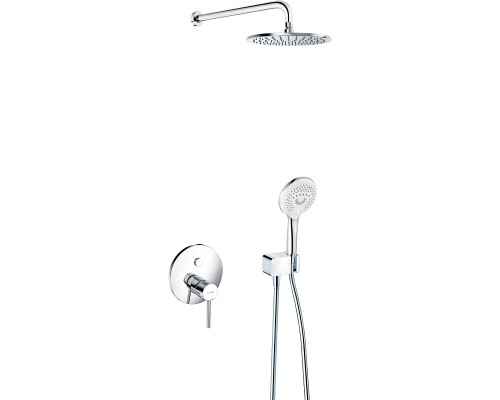Душевая система Kludi Bozz 386710576 Хром