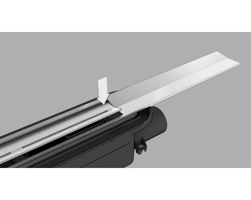 Душевой лоток Tece Drainprofile 160 671600 с решеткой Хром матовой