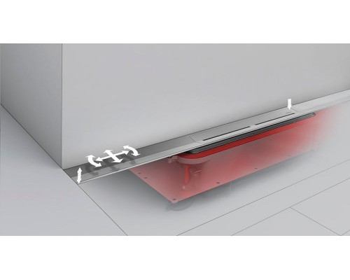 Душевой лоток Tece Drainprofile 160 671600 с решеткой Хром матовой