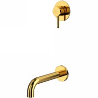 Смеситель для ванны Whitecross Y gold YSET03GL Золото