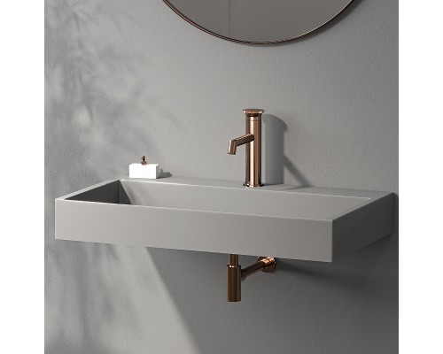 Смеситель для раковины Teska Arte Leo S E5519 Розовое золото