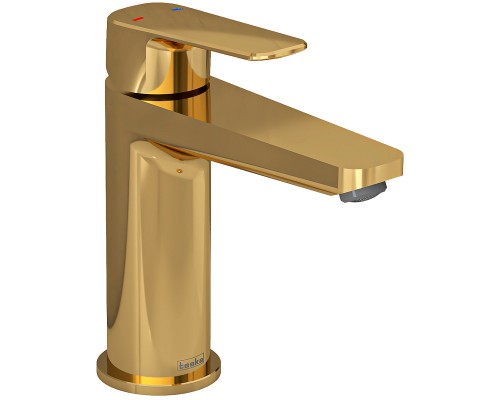 Смеситель для раковины Teska Quars E5617 Золото