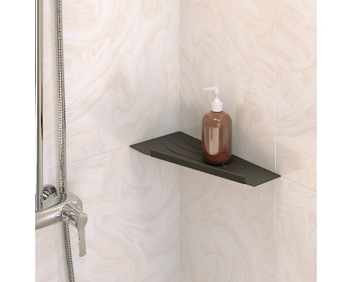 Металлическая полка RGW MT-11B R 49279911-04R угловая Черная