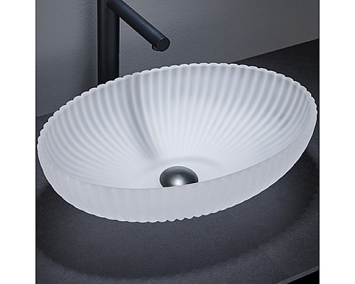 Раковина-чаша CeramaLux 51 GL49-JA Белая матовая