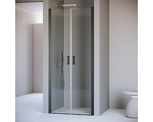 Душевая дверь RGW Passage PA-104B 100 060810410-14 профиль Черный стекло прозрачное