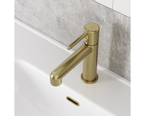 Смеситель для раковины Iddis Aiger AIGMG00i01 Золото матовое