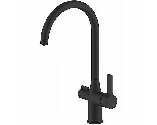 Смеситель для кухни Iddis Pure PURBLFJi05 Черный матовый