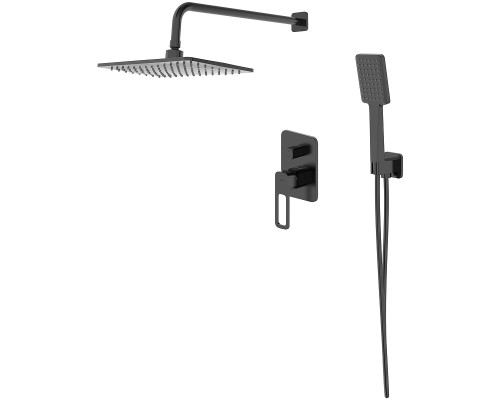 Душевая система Iddis Slide SLIBL02i67 Черная матовая