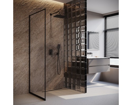 Душевая система Iddis Slide SLIBL02i67 Черная матовая