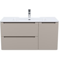 Тумба с раковиной Iddis Edifice 100 EDI10C0i95K подвесная Капучино