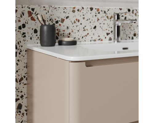 Тумба с раковиной Iddis Edifice 100 EDI10C0i95K подвесная Капучино