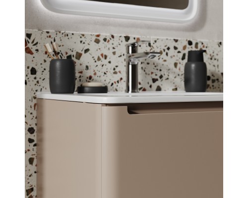 Тумба с раковиной Iddis Edifice 60 EDI60C0i95K подвесная Капучино