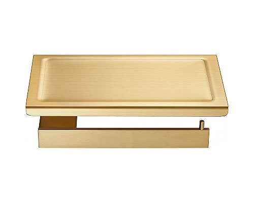 Держатель туалетной бумаги Milacio Ultra MCU.953.GD Брашированное золото