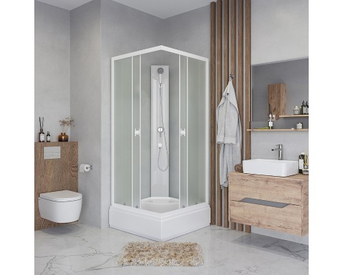 Душевая кабина Niagara Promo 90x90 P90/26Q/MT/BK без гидромассажа