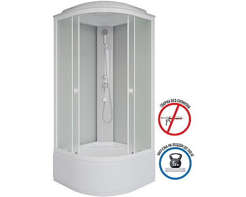 Душевая кабина Niagara Promo 90x90 P90/40/MT без гидромассажа