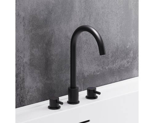 Смеситель для раковины Damixa Scandinavian Pure 360200300 Черный матовый