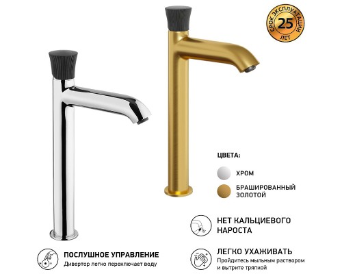 Смеситель для раковины Paini Domus Хром